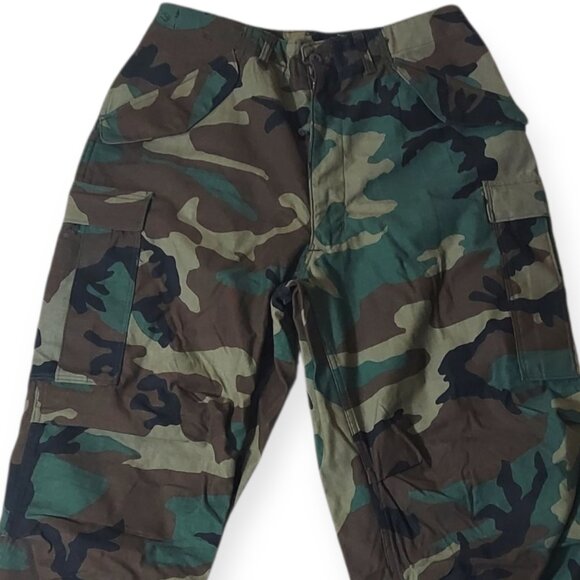 US Military Extended Cold Weather Camo Nylon Trousers 8415010997858 MED/REG - Picture 7 of 7
